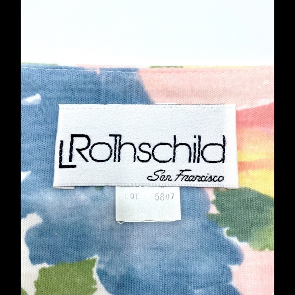 ROTHSCHILD - San Francisco Vintage Floral Dress Sz 8 - Picture 9 of 15